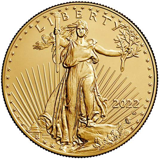 2022 1/10 oz American Gold Eagle BU