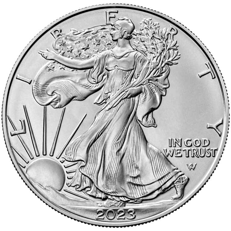 2023 1 oz Silver American Eagle $1 Coin BU