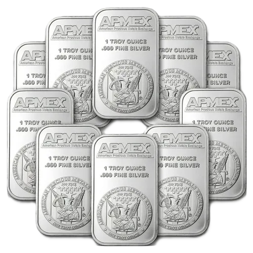 1 oz Silver Bar - Secondary Market Random bar