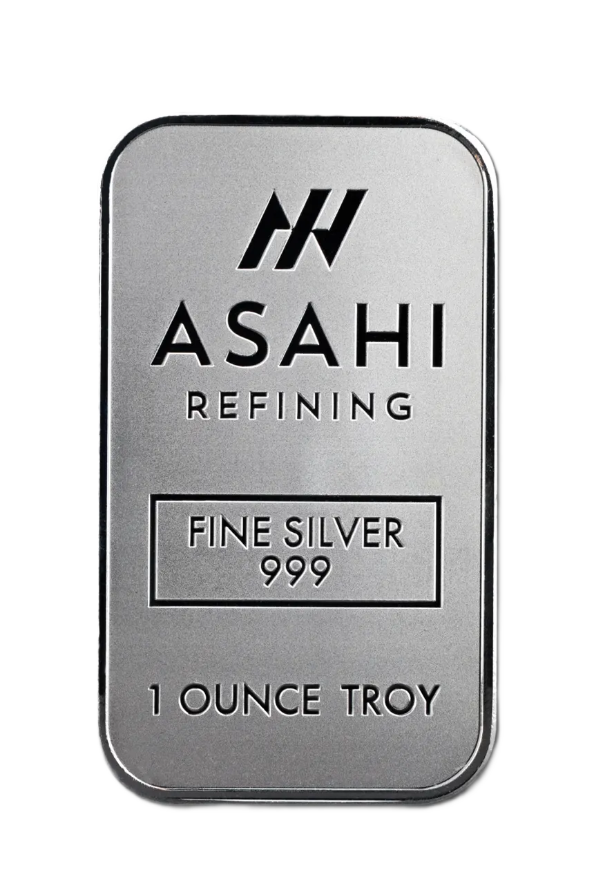 1 oz Silver Bar - Secondary Market Random bar